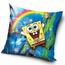 Față de pernă Sponge Bob și Rainbow , 40 x 40 cm