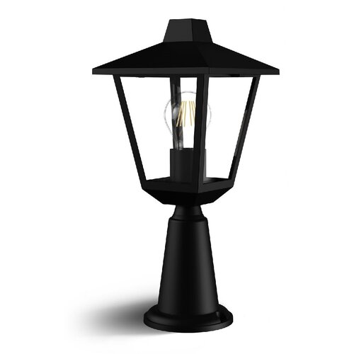 Philips Kinno zewnętrzna oprawa słupkowa czarny, 38,5 cm, E27, maks. 1x25 W