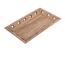 Lesena pladenica Srca 33 x 19 x 3,5 cm, rjava