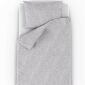 Lenjerie de pat din bumbac Qualitytex Nordic Astragri, 220 x 200 cm, 2x 70 x 90 cm