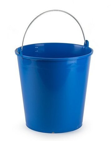 Kbelík SOLID s měrkou 15 litrů, modrá