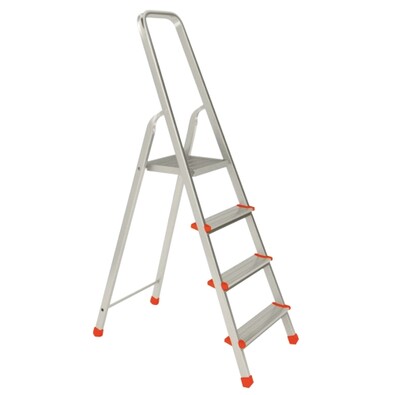 Aluminiowe schodki, 4 stopnie