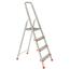 Aluminiowe schodki, 4 stopnie