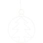 Decorațiune de Crăciun suspendată LED Kerstball Tree 250 LED, 48 cm
