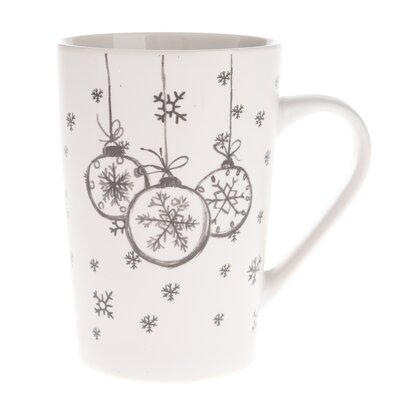 Božični porcelanasti lonček Ozdoba, 435 ml