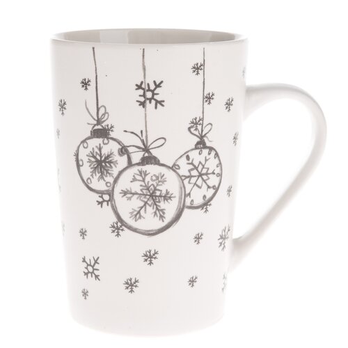 Božični porcelanasti lonček Ozdoba, 435 ml