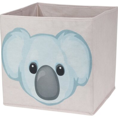 Úložný box z netkanej textílie Koala 30 x 30 cm