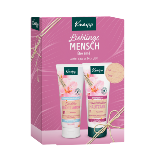 Kneipp darilni set Mandelj, 2 x 200 ml