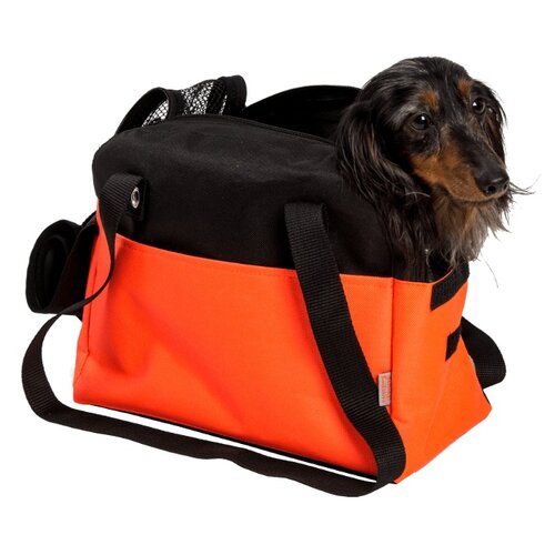 Samohýl Transportná taška Boseň Lux  oranžovo-čierna, 30 cm