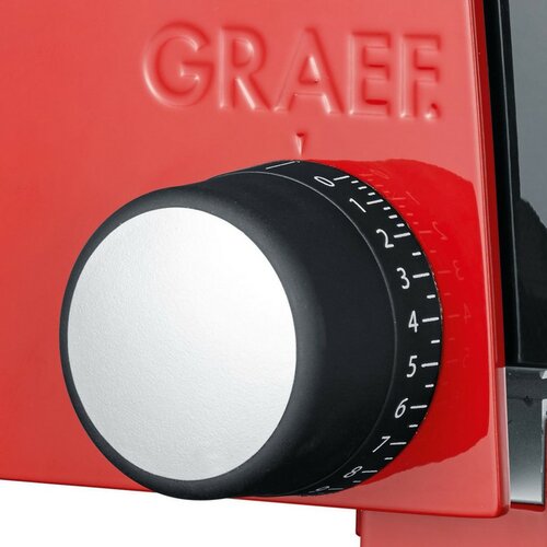 GRAEF SKS 10003 elektromos szeletelő, piros