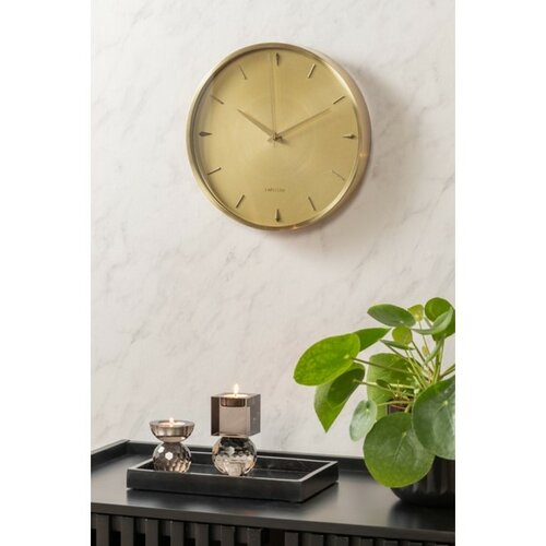 Karlsson 5896GD designové nástěnné hodiny, 30 cm