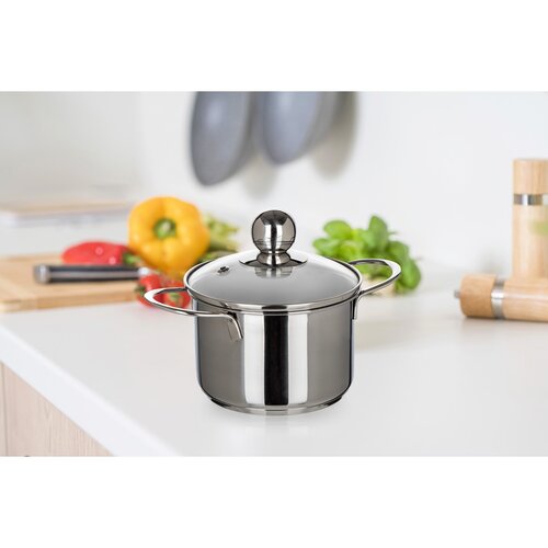 Banquet Nerjaveča posoda s pokrovom Piccolo, 12cm, 0,85 l