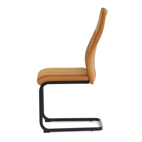 Scaun de sufragerie DCL-X7018 YEL2, galben