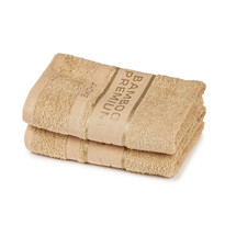 4Home Bamboo Premium ręczniki beżowy, 50 x 100 cm, 2 szt.