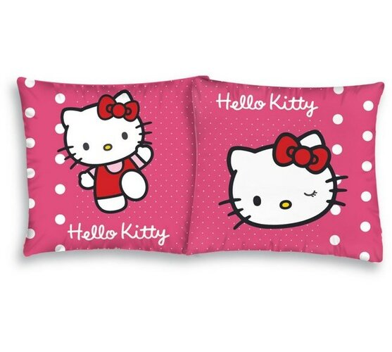 Polštářek Hello Kitty Pinkie, 40 x 40 cm, růžová