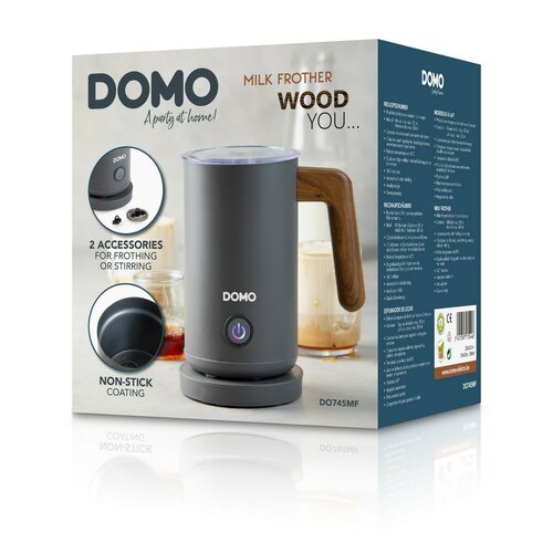DOMO DO745MF napeňovač mlieka WOOD YOU