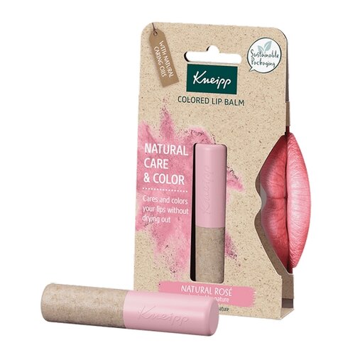 Obrázok KNEIPP Farebný balzam na pery Natural Rosé (4008233160207)