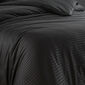 Lenjerie de pat 4Home Night din satin negru, 140 x 200 cm, 70 x 90 cm