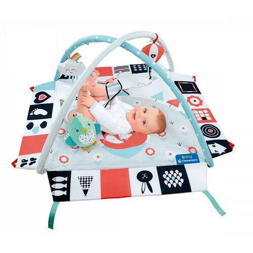 Clemmy baby Spieldecke mit Spielbogen, schwarz-weiß