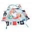 Clemmy baby Spieldecke mit Spielbogen, schwarz-weiß