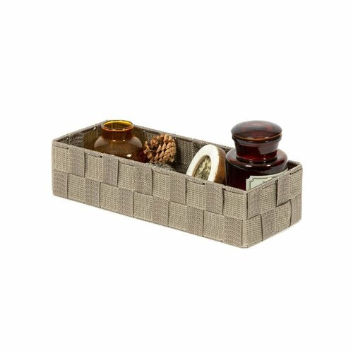 Compactor Organizator depozitare pentru sertar L TEX, 30 x 12 x 7 cm, taupe