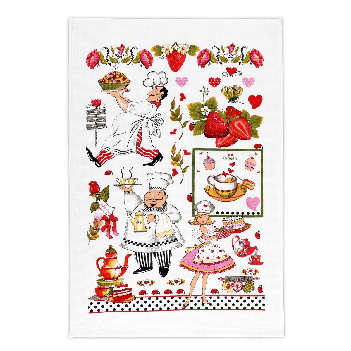 Bellatex Chef konyharuha , 40 x 60 cm  , 2 darabos készlet termék 2. képe