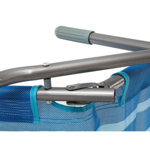 Happy Green Leżak plażowy niebieski, 142 x 60 x 96cm