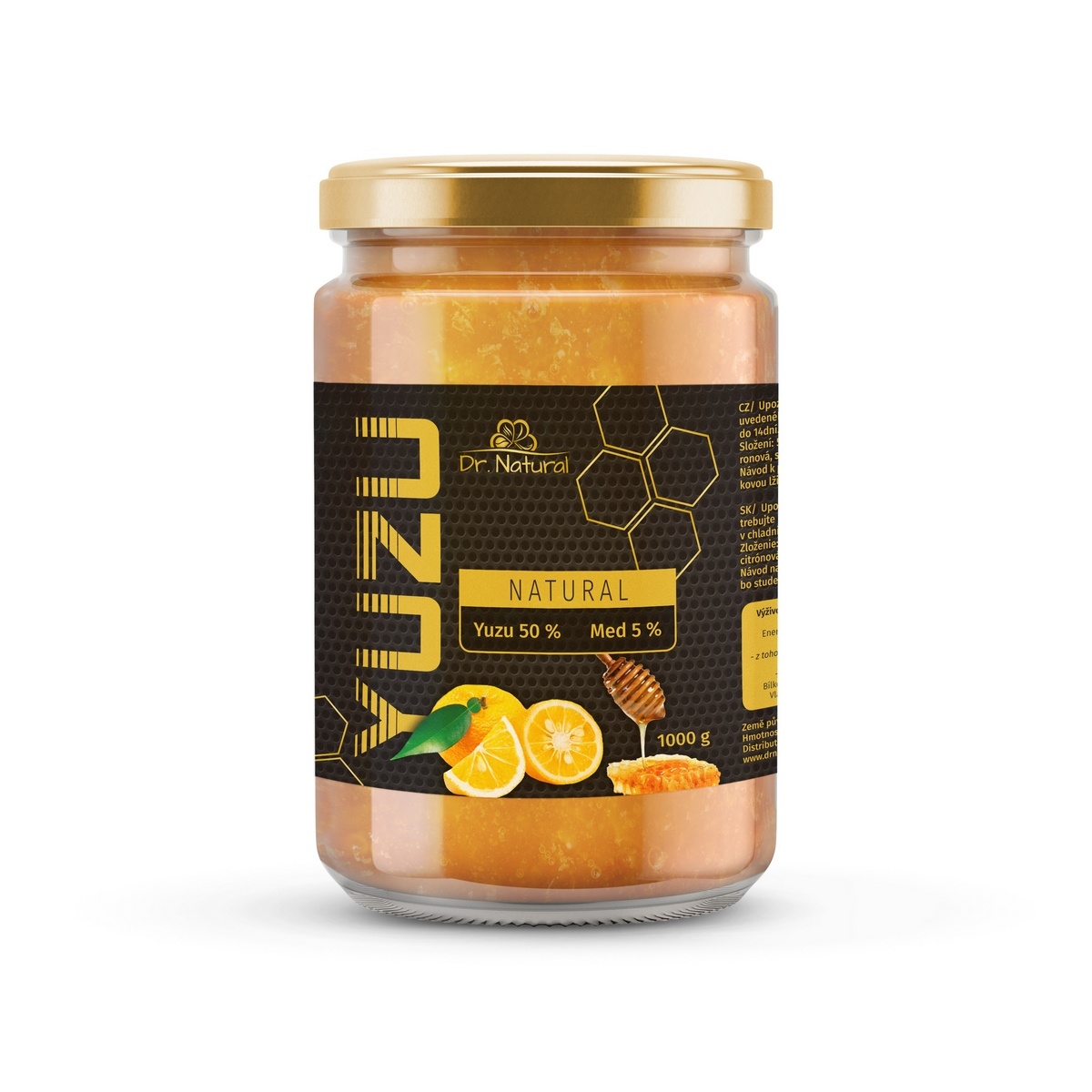 Dr.Natural YUZU a med Extra strong, 1000 g