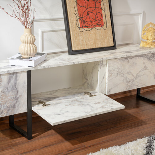 Televizní stolek Serenity Fressia Marble