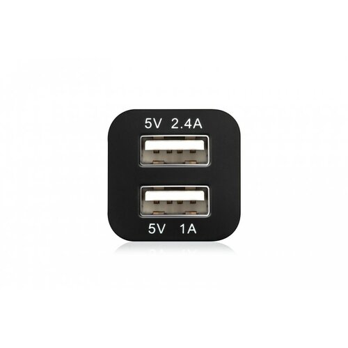 Lamax Kompaktná USB nabíjačka do auta 3.4A Black