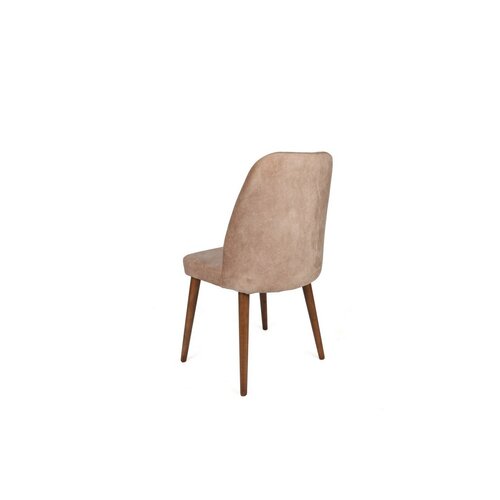 Alfa Beige and Walnut étkezőszék szett, 2 db