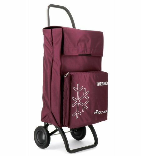 Rolser Geantă de cumpărături cu roți TERMO FRESHMF RG, bordó