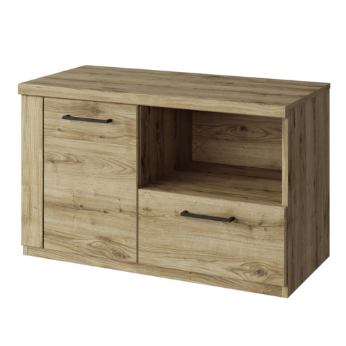 Schuhschrank DORSI 1D1S, Eiche Navarra