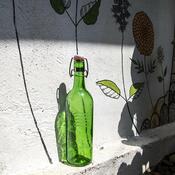 Fľaša na pitie s patentným uzáverom VLNA, 750 ml