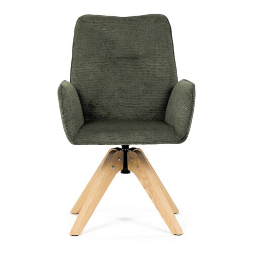 Scaun de sufragerie DCH-C2148 GRN2 cu materialimpermeabil