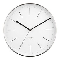 Karlsson 5732WH дизайнерський настінний годинник, діам. 28 см