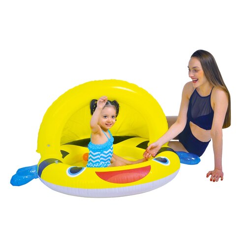 Vetro-Plus Piscină pentru copii cu baldachin Bee,diametru 120 cm