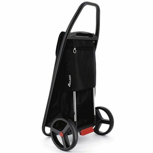 Rolser Nákupná taška na kolieskach Com MF 8 Black  Tube, čierna