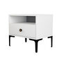 Nightstand Lisbon alb