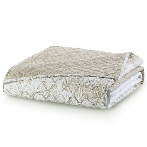 DecoKing Tagesdecke Alhambra Beige, 170 x 210 cm