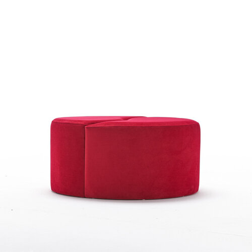 Taburet Alis Pouf Roșu