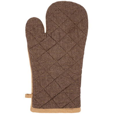 Home Elements Kuhinjska prijemalka z magnetomtemno rjava in bež, 18 x 32 cm