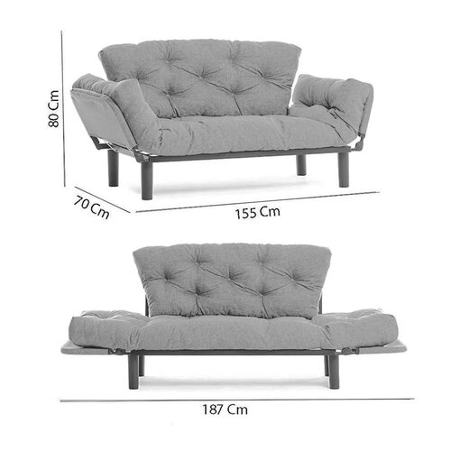 Sofa rozkładana Nitta Patchwork