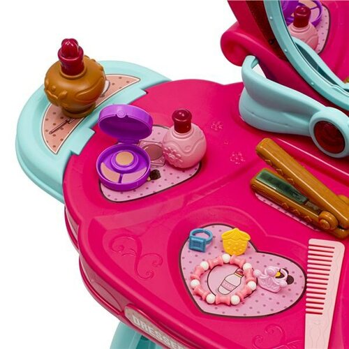 Detský toaletný stolík Baby Mix s hudbou, 72 x 45x 30,5 cm