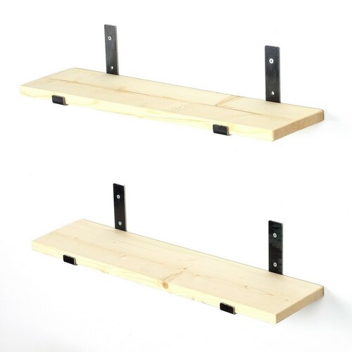 Raft Lam008 Black and Oak