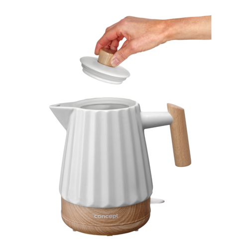 Concept RK0090 ceainic electric, alb