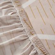 4Home Spannbezug für Stuhl Abstract beige, 45-50 cm, 2er-Set