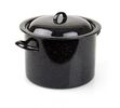 Banquet Emailed pot with lid, 22 cm