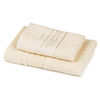 4Home Set Bamboo Premium Badetuch und Handtuch Creme, 70 x 140 cm, 50 x 100 cm