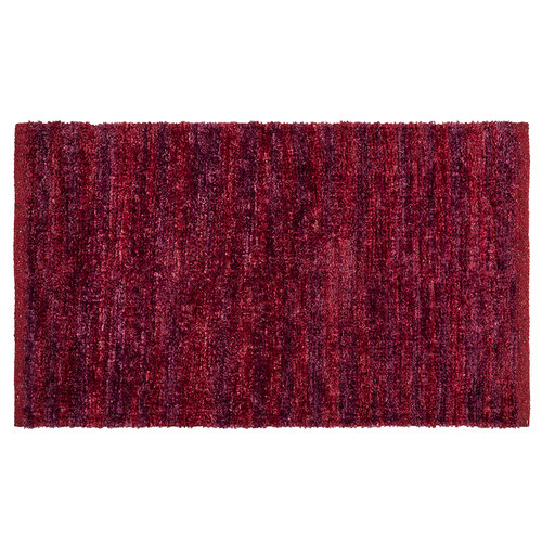 Kusový koberec Denver vínová, 50 x 80 cm